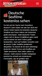 Mobile Screenshot of deutsche-sexfilme.net